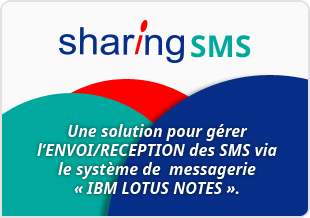 Sharing SMS, solution de gestion des SMS via le système de messagerie